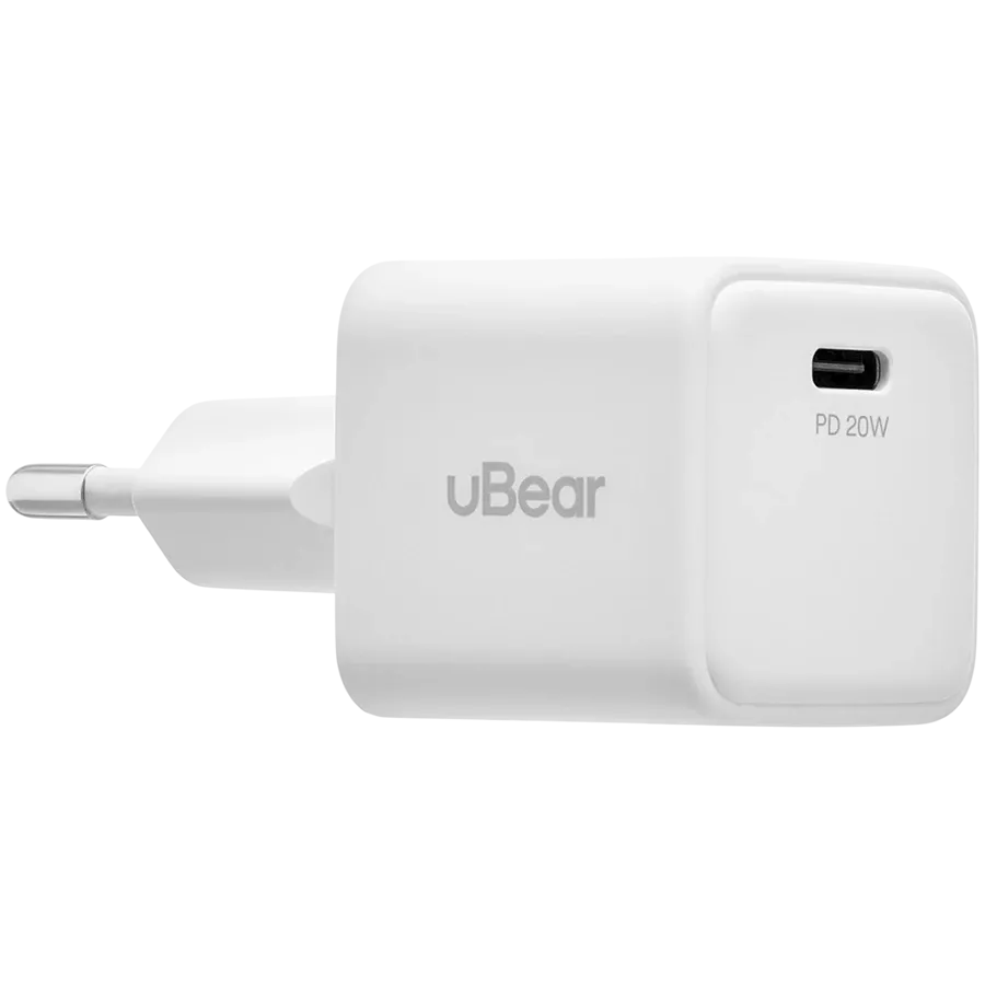 Адаптер питания UBEAR USB-C, 20 Вт — image №2