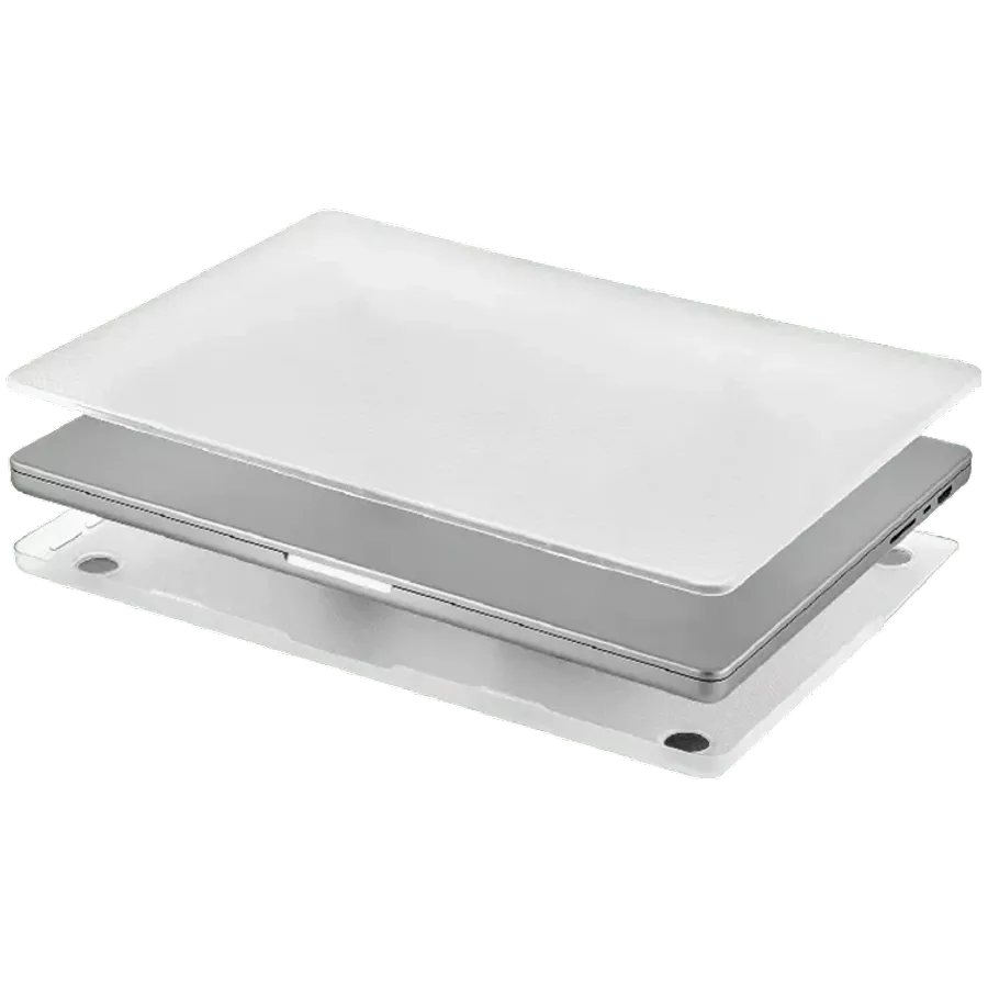 Shell Case UBEAR Grain  White for MacBook Pro 14 — Image №3