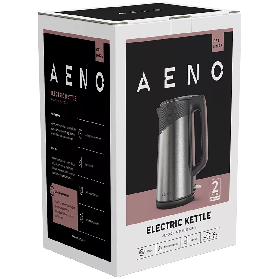 AENO EK3 Чайник (1.7 л), Metallic Gray — Зображення №5