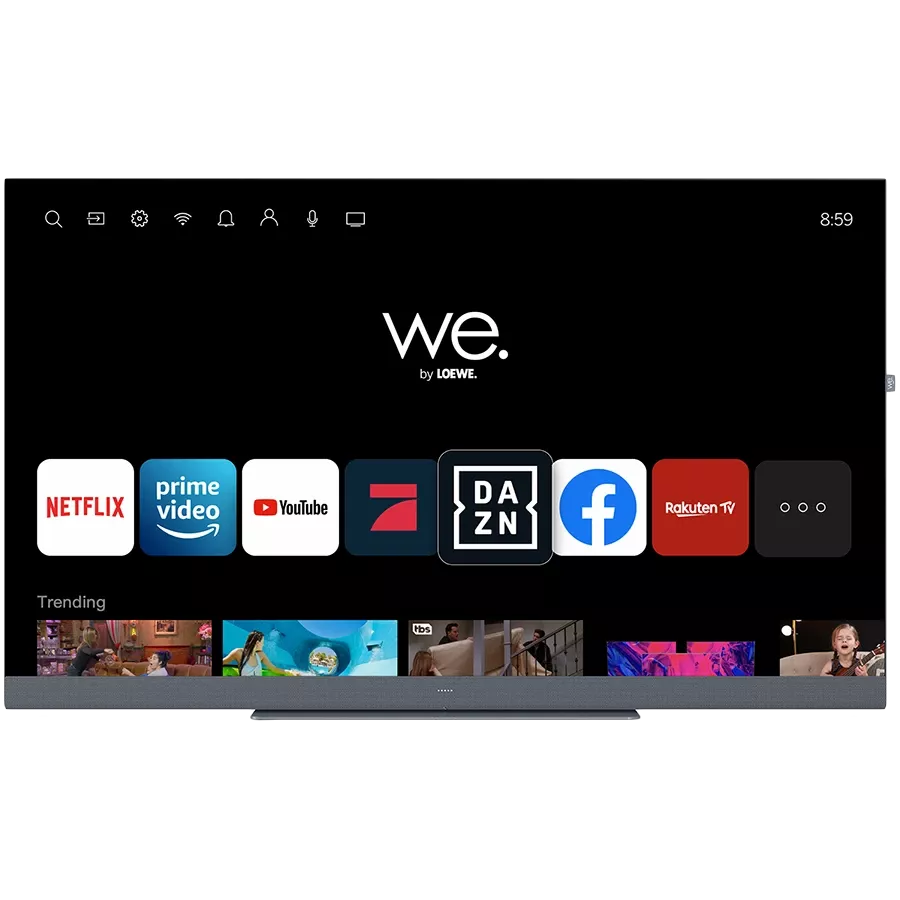 WE BY LOEWE {TV LED Иә} WE. SEE, СКД, 55", [Edge LED/UHD/Артқы жарық/HDR], Бір монитор 60 Гц жиілікте 6K ажыратымдылыққа дейін қолдайды — image №2