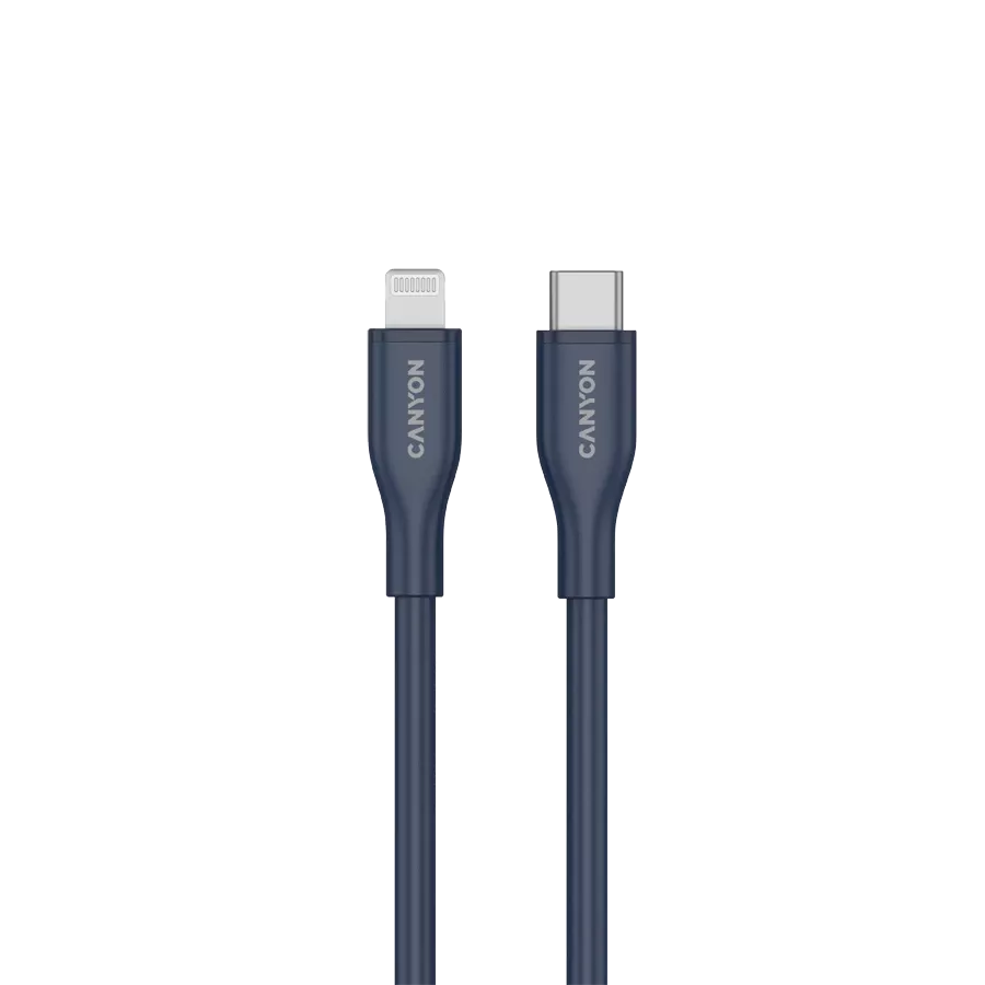 CANYON Lightning Cable, 1 m, Blue — Image №2