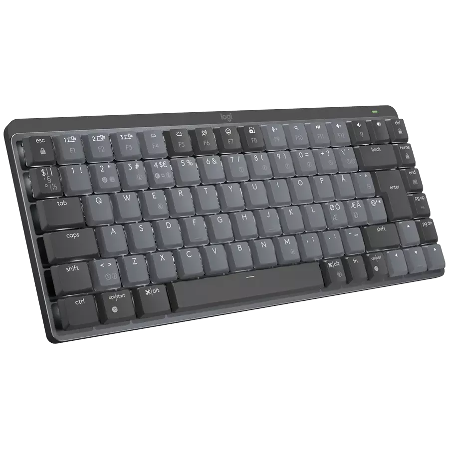 Клавіатура LOGITECH MX Mechanical Mini Minimalist Tactile Graphite (L920-010780) — Зображення №3