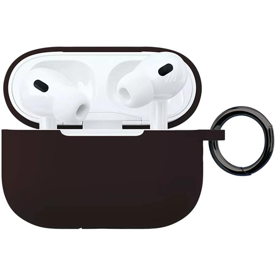 VLP силиконовый чехол  Чёрный для AirPods Pro (Gen2) — image №1
