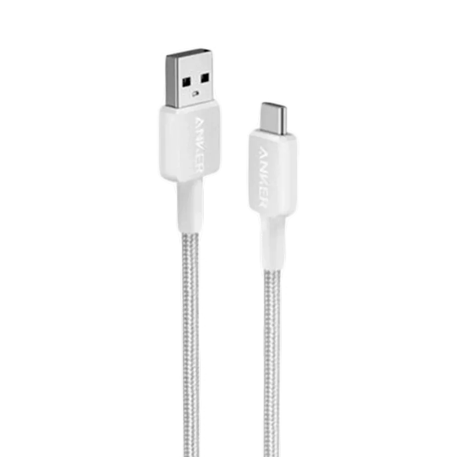 ANKER Καλώδιο USB-C σε USB, 0.9 μετρητής, Λευκό — Εικών №1