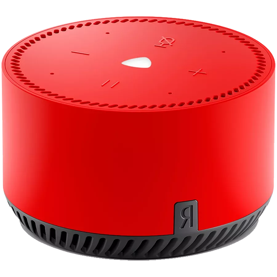 Smart Speaker YANDEX Station Lite Red — Image №1