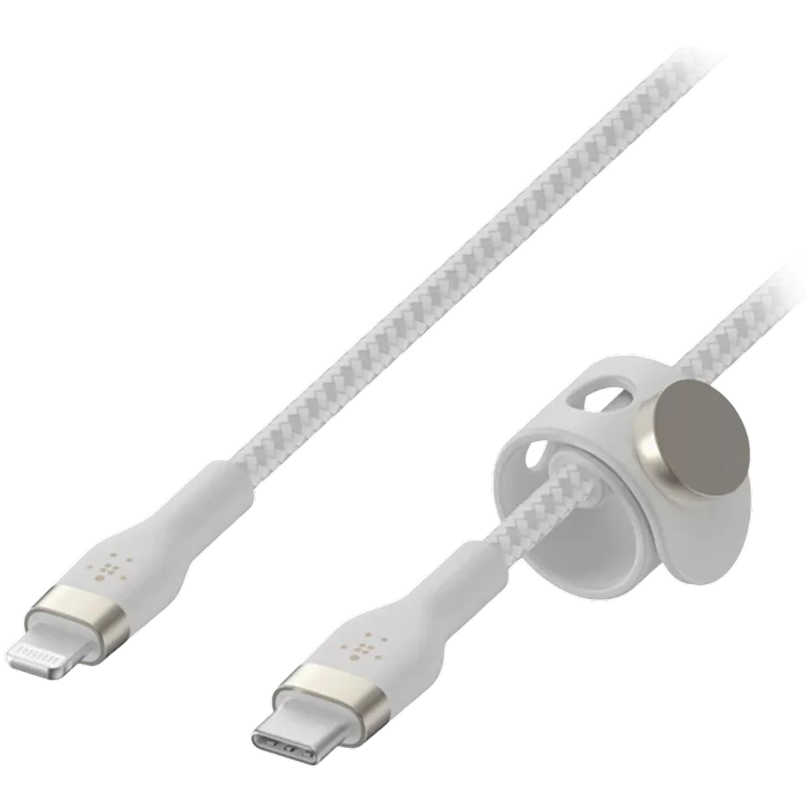 BELKIN Καλώδιο USB-C σε Lightning, 1 μετρητής, Λευκό — Εικών №1
