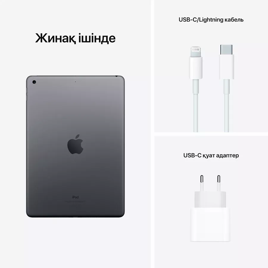 iPad 10.2 9 Gen, 256 ГБ Wi-Fi 2021, сұр кеңістік — image №6