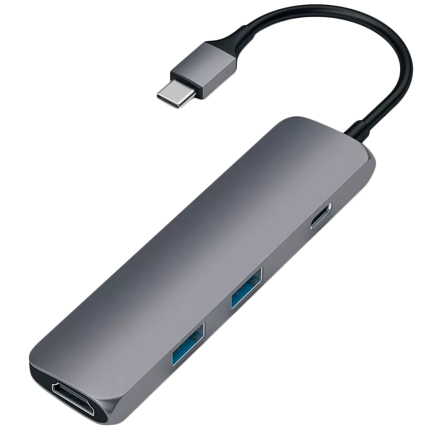 Multiport Adapter SATECHI  ST-CMA  Մոխրագույն — image №1
