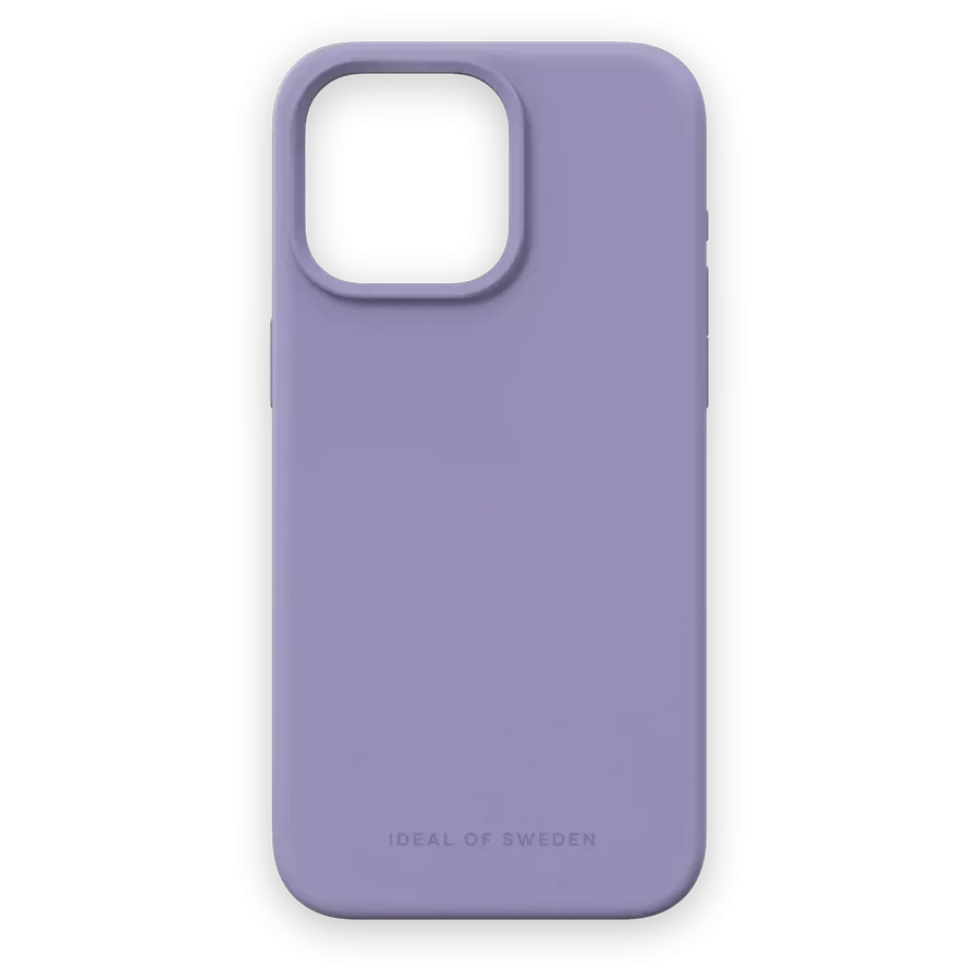 Чехол IDEAL OF SWEDEN Силиконовый  Пурпурный для iPhone 15 Pro Max — Изображение №1