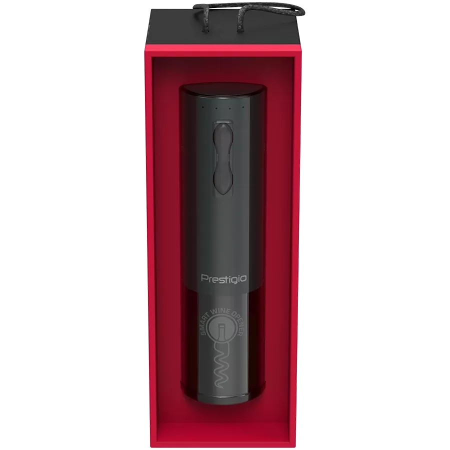 Розумний штопор PRESTIGIO Bolsena Smart Wine Opener, чорний — Зображення №8