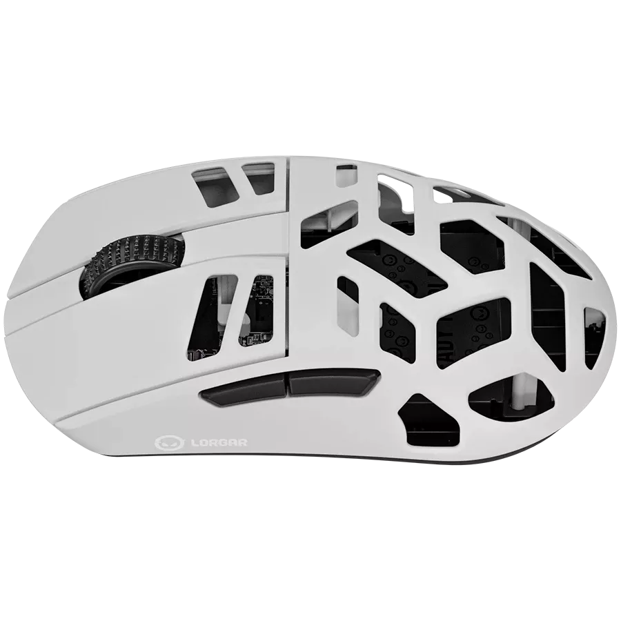 LORGAR MSE90W Gaming Mouse, Wireless, White — Image №3