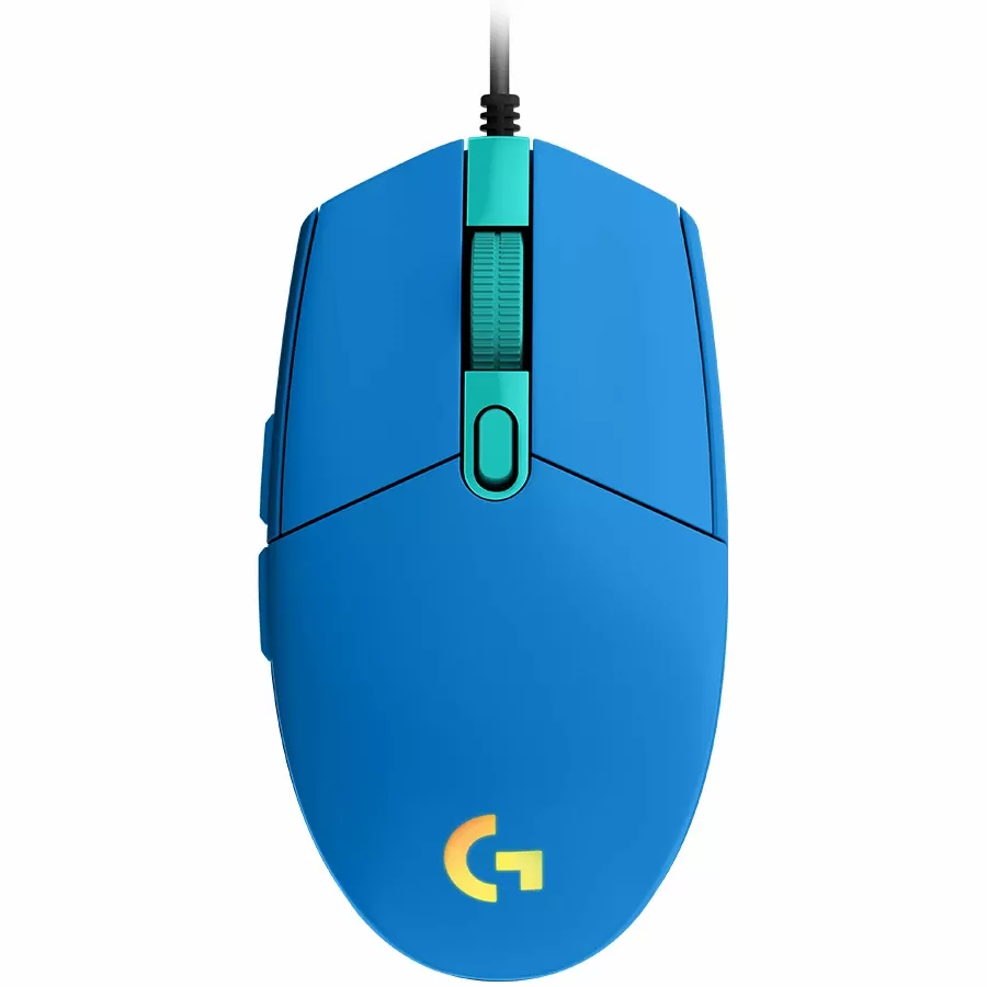 LOGITECH G203 LIGHTSYNC Ποντίκι, Ενσύρματο, Μπλε — Εικών №1
