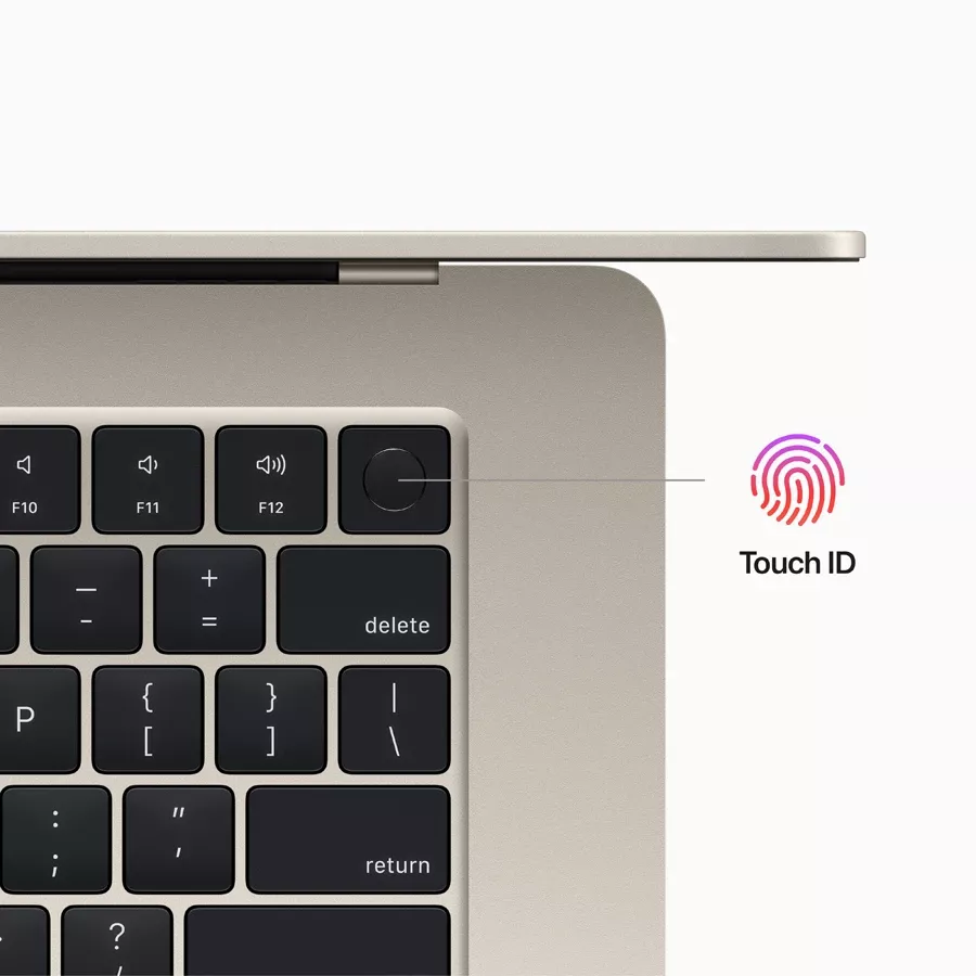 MacBook Air 15.3"  M2 (8C CPU/10C GPU), 8 GB, 512 GB, Starlight — Image №9