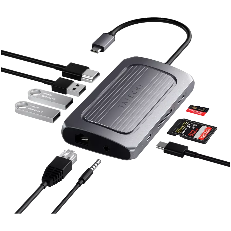 Адаптер SATECHI USB4 Multiport Adapter with 8K HDMI — Изображение №4