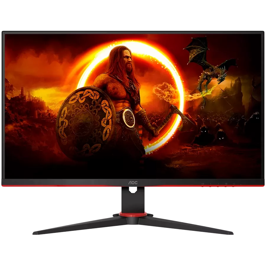 AOC Monitor LED (27", 1920x1080, IPS) Black/Red — Image №1