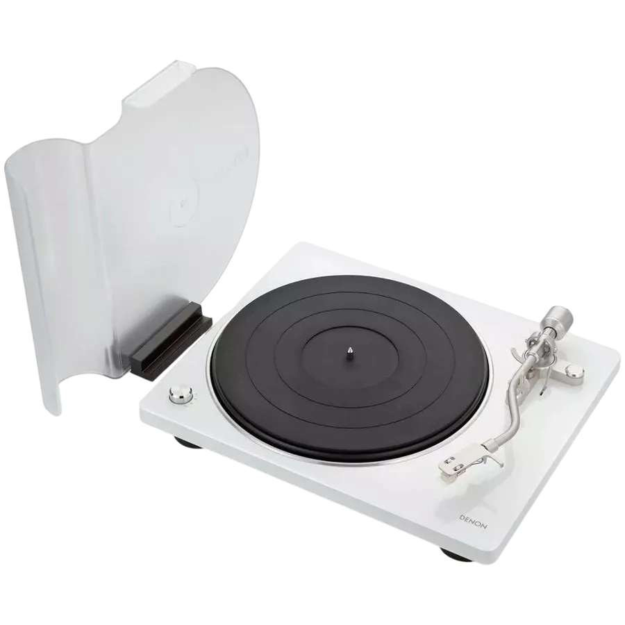 DENON Vinyl Player, Fully Manual, White — Εικών №2