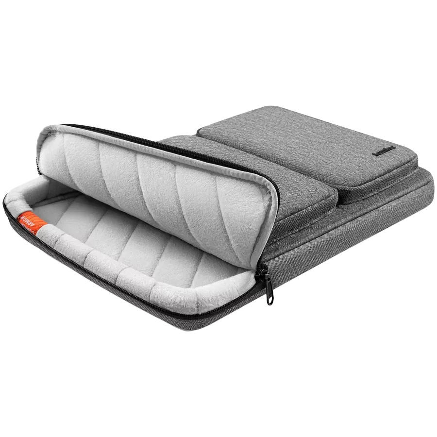 TOMTOC Bag Defender-A42 Laptop Shoulder Bag  Gray for MacBook Air 13/MacBook Pro 13 — Image №3