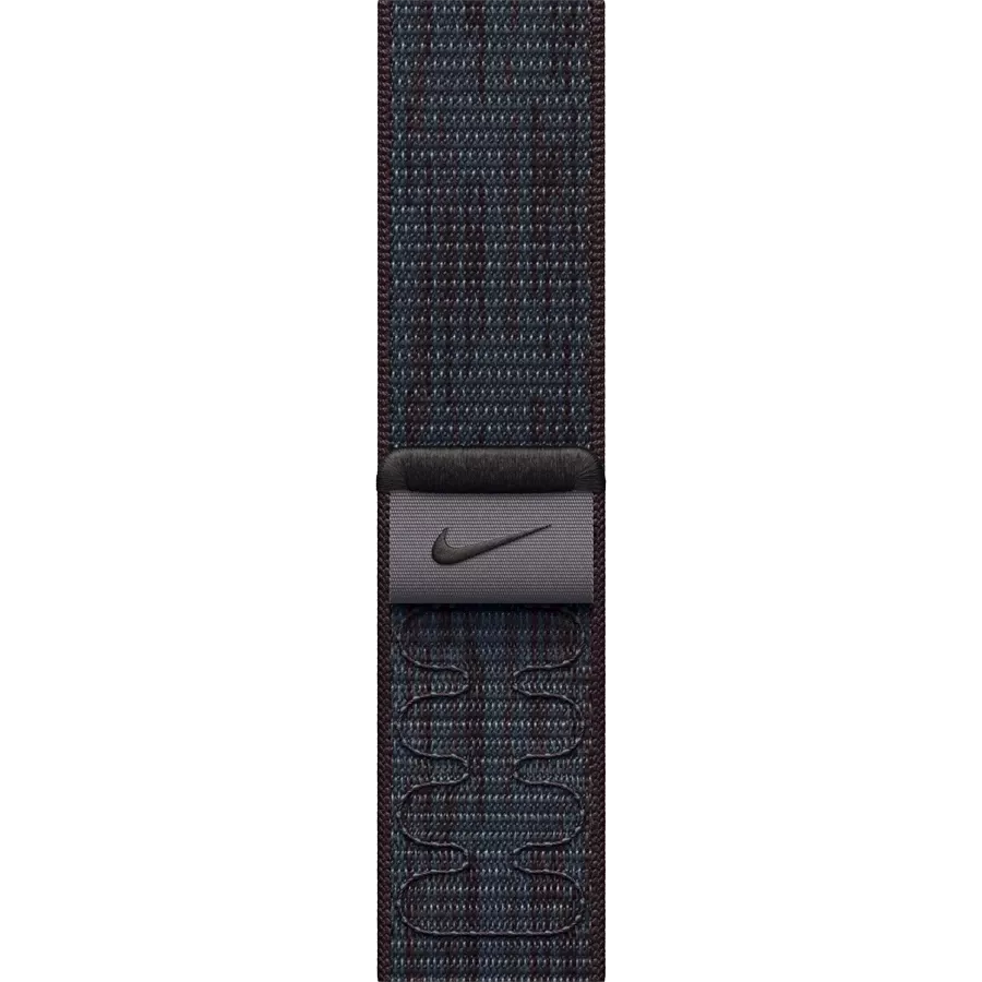Band Extension APPLE 46mm Nike Sport Loop Nike Sport Loop Чёрный/Cиний за Apple Watch 44/46 mm — Зображення №1