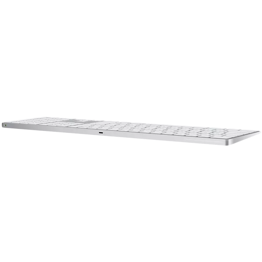 APPLE Magic Keyboard with Numeric Keypad Πληκτρολόγιο, Ασύρματο, Ασημί, Ρωσικά — Εικών №2