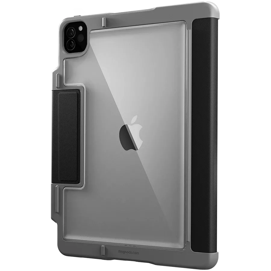 Обложка Smart Cover STM DUX RUGGED PLUS  Чёрная для iPad Pro 11 дюймов (3-го поколения) — Изображение №1