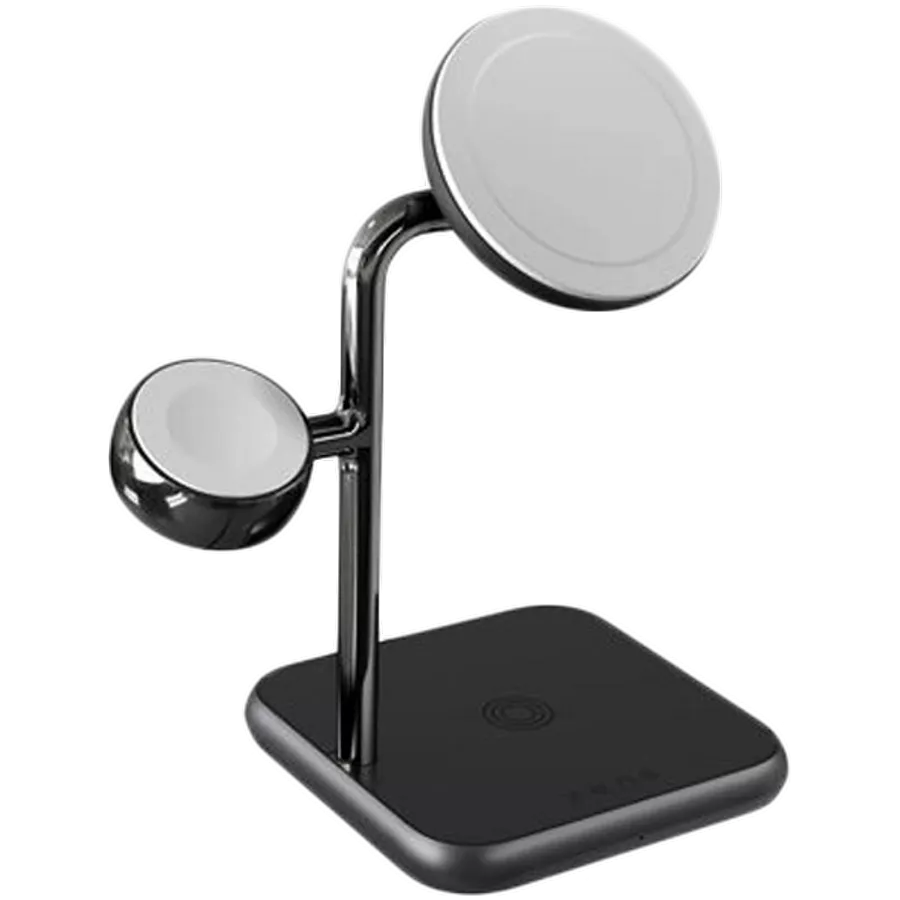 Wireless Charger ZENS ZEDC22B, 15 W, Black — Image №1
