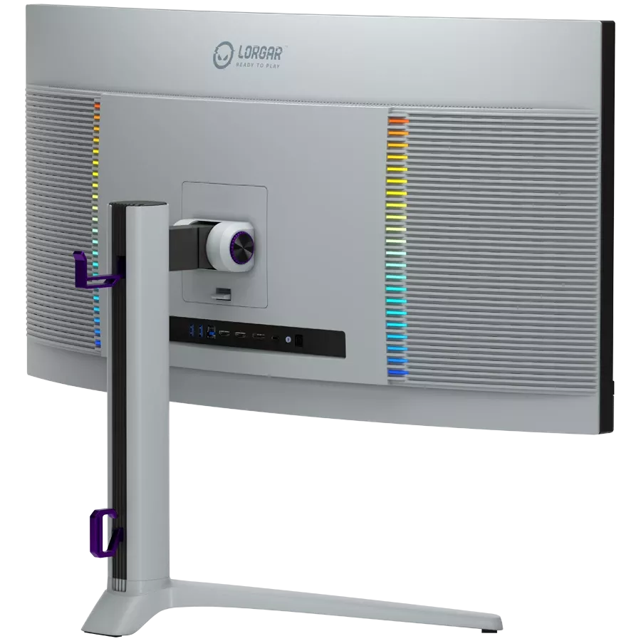 LORGAR Monitor LCD (34", 3440x1440, VA) Black/Milky Gray — Image №6