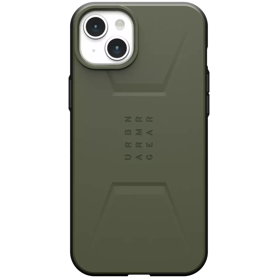 Чехол UAG с Magsafe для Apple iPhone 15 Plus Civilian, Olive Drab (114306117272) — Изображение №1