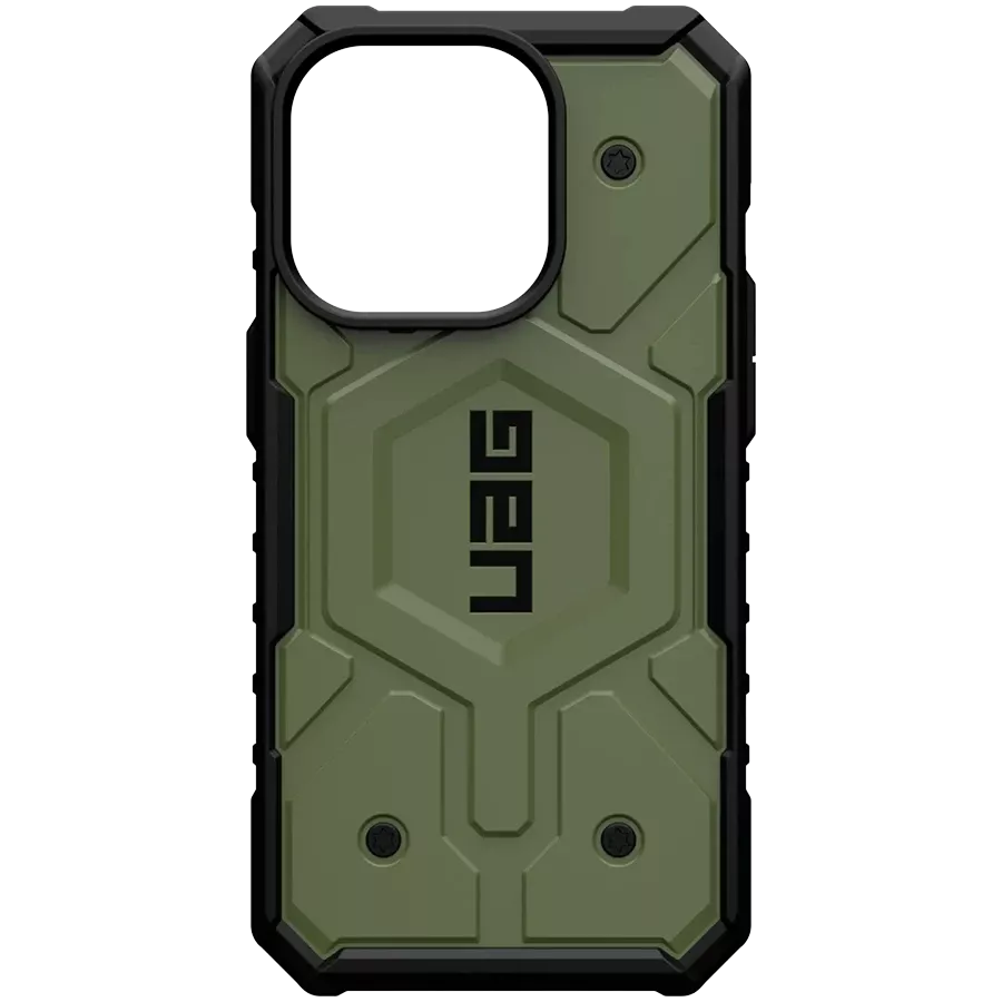 Защитный чехол UAG Pathfinder с MagSafe Оливковый для iPhone 14 Pro — Изображение №3