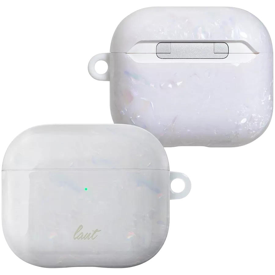 LAUT Case PEARL , Arctic Pearl for AirPods (Gen3) — Image №1