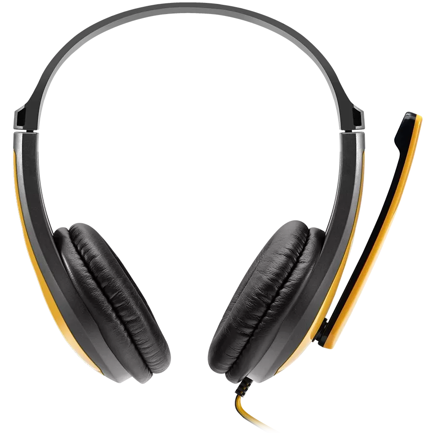 Гарнітура CANYON HSC-1, Black/Yellow — Зображення №2