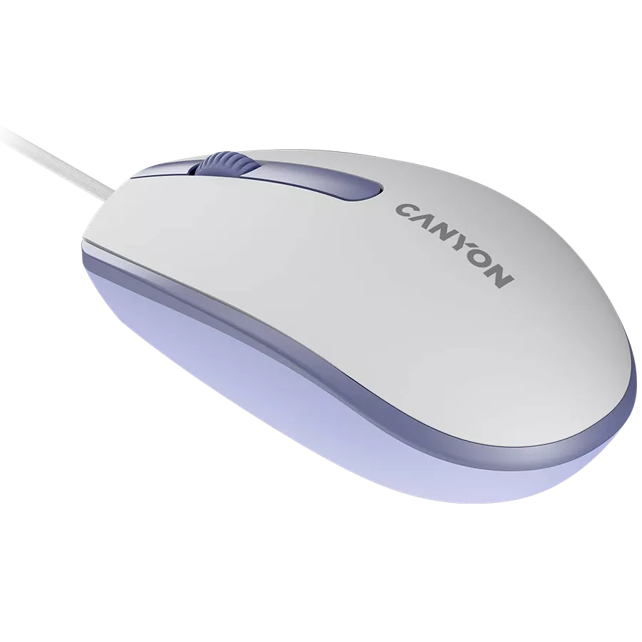 Мышь CANYON M-10 USB White Lavender (CNE-CMS10WL) — Изображение №4
