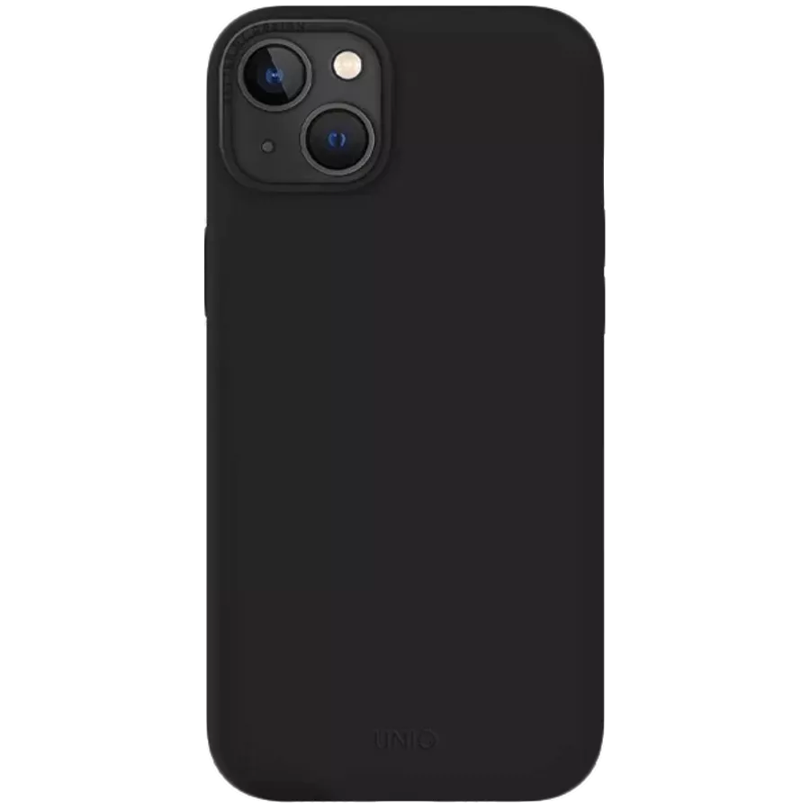 Case UNIQ Lino  Midnight Black for iPhone 14 Plus — Image №2