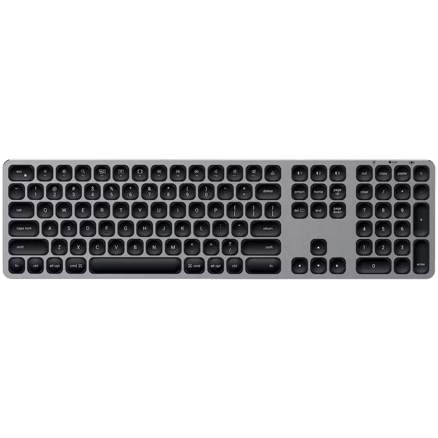 Keyboard SATECHI, Wireless, Space Gray (ST-AMBKM) — Image №1