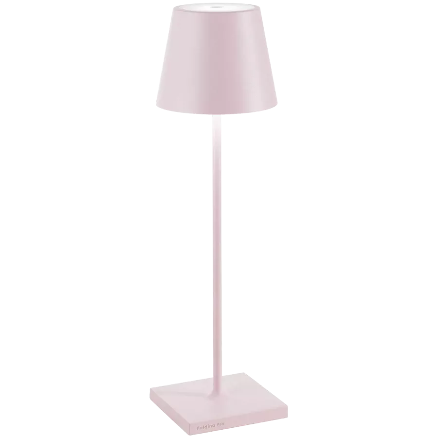 ZAFFERANO POLDINA PRO TABLE LAMP 111x380mm. PAINTED PINK 2.2W LED 185-203lm. — Image №1