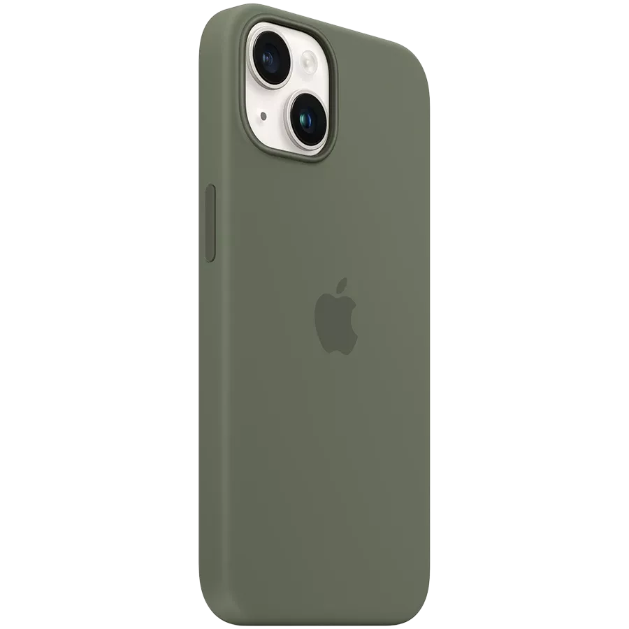 APPLE Silicone Case with MagSafe Olive for iPhone 14 — Image №2