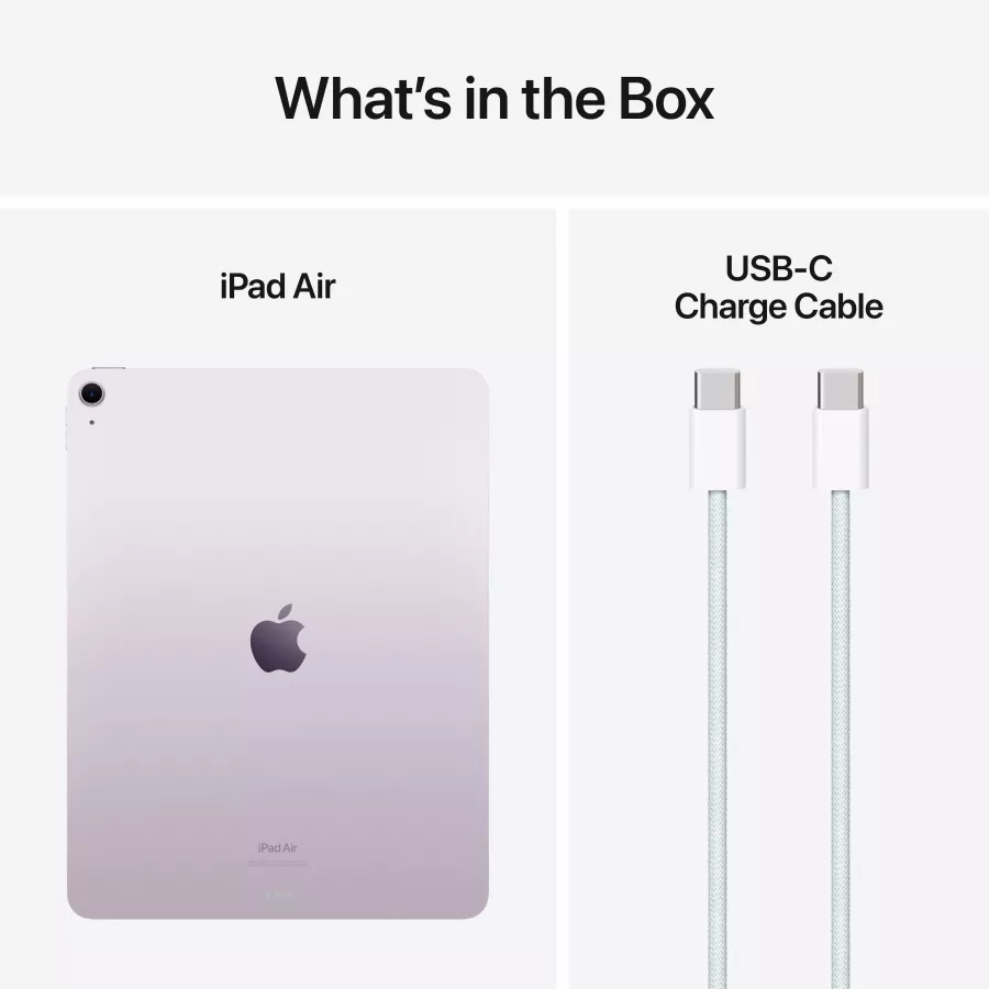 iPad Air 13 (M2), 128 GB, Wi-Fi, Purple — Image №9
