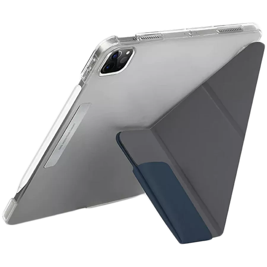 Обложка Smart Folio UNIQ Camden  Синяя для iPad Pro 11 дюймов (3-го поколения) — Изображение №2