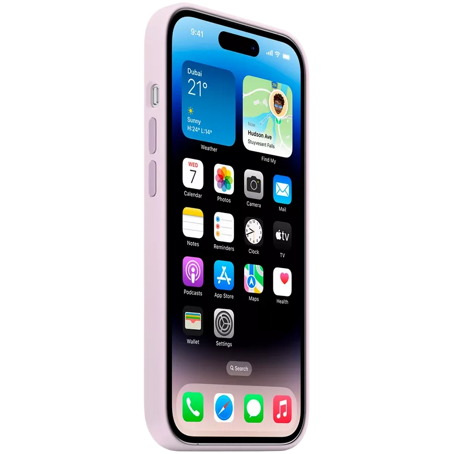 APPLE Silicone Case with MagSafe Lilac for iPhone 14 Pro — Image №3