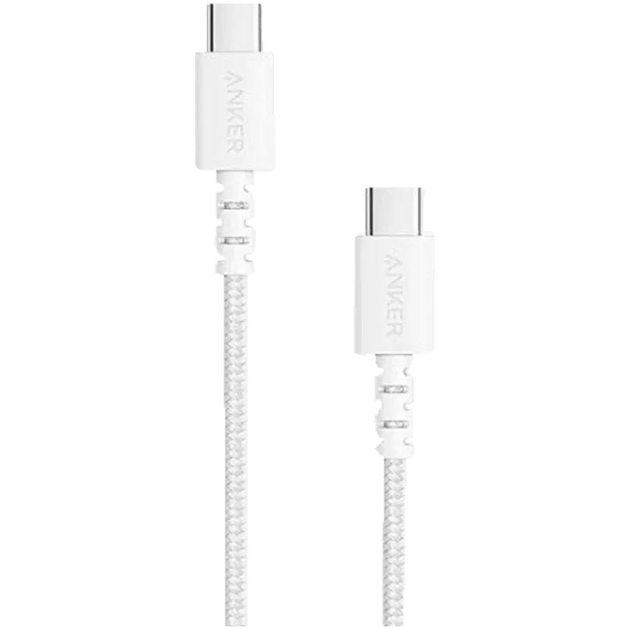 ANKER USB-C to USB-C Cable, 0.9 m, White — Image №1