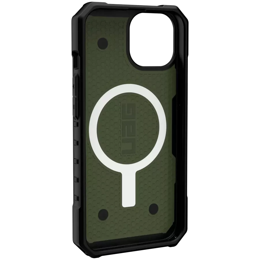 Protective Case UAG Pathfinder with MagSafe Olive for iPhone 14 — Image №3