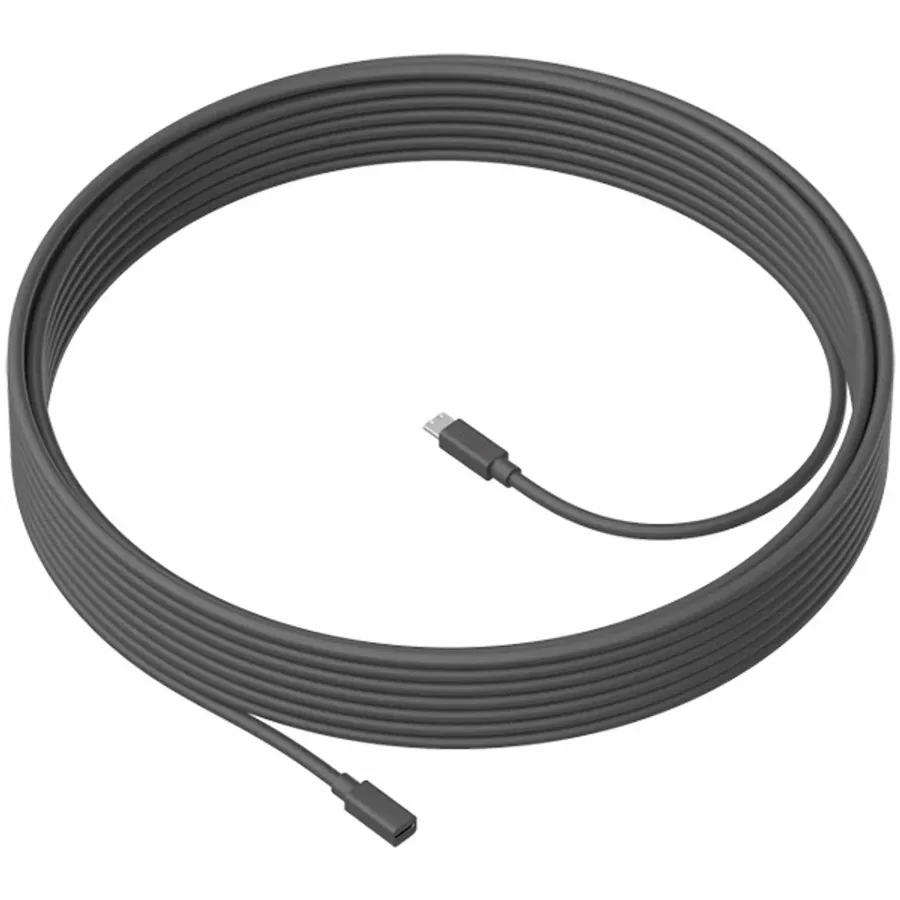 Адаптер для беспроводных устройств LOGITECH MeetUp Mic Extension Cable, 10m, Graphite (L950-000005) — Изображение №1