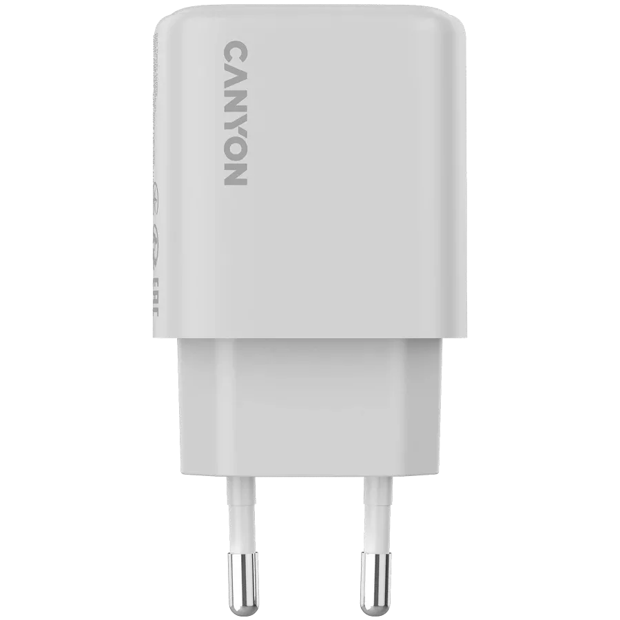 CANYON OnCharge 200 Power Adapter USB-C, 20 W, White — Image №2