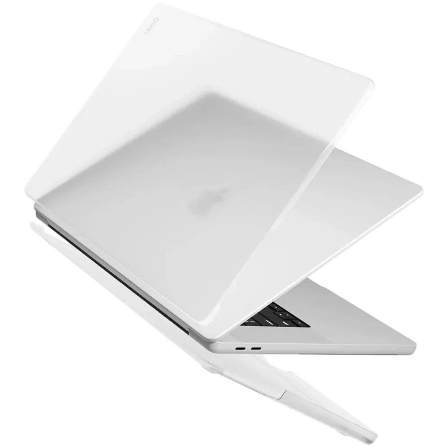 UNIQ Чехол-накладка HUSK Pro CLARO  Matte Clear для MacBook Pro 16 — image №1