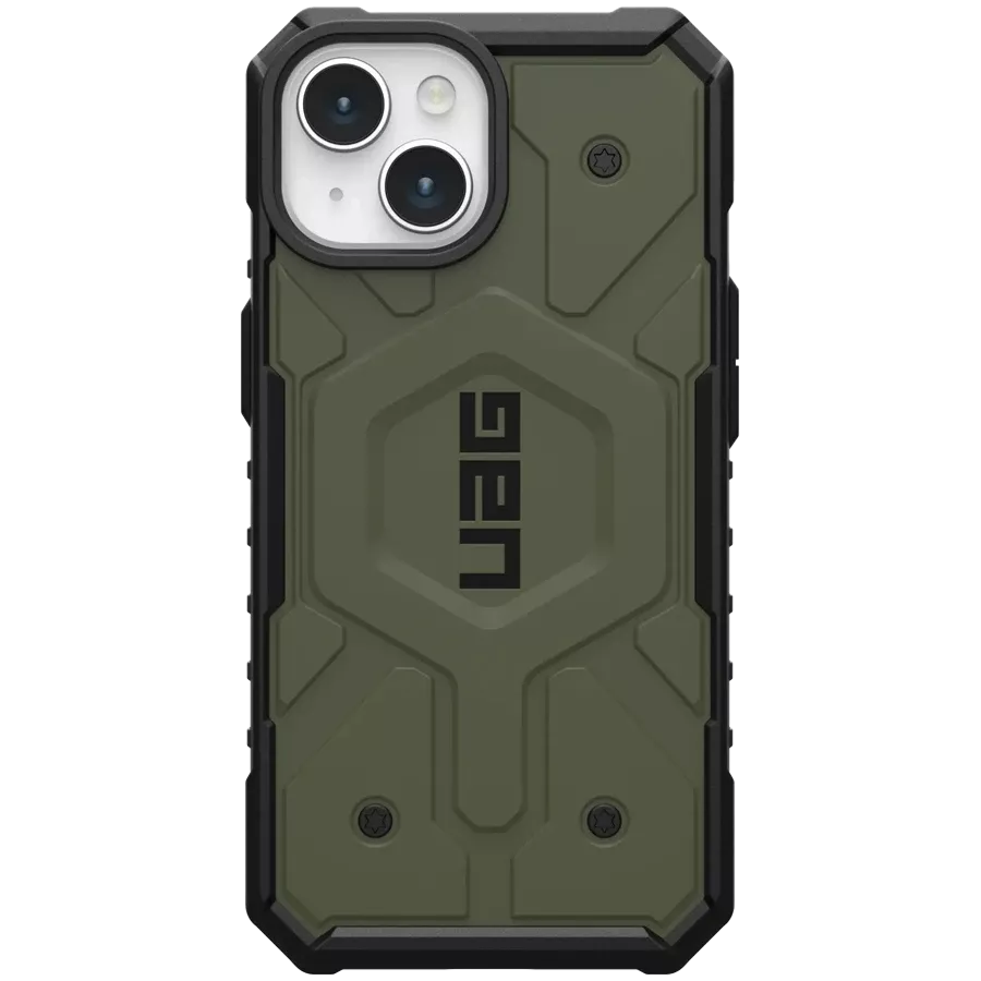 Чехол UAG Pathfinder с MagSafe для iPhone 15, Olive — image №1