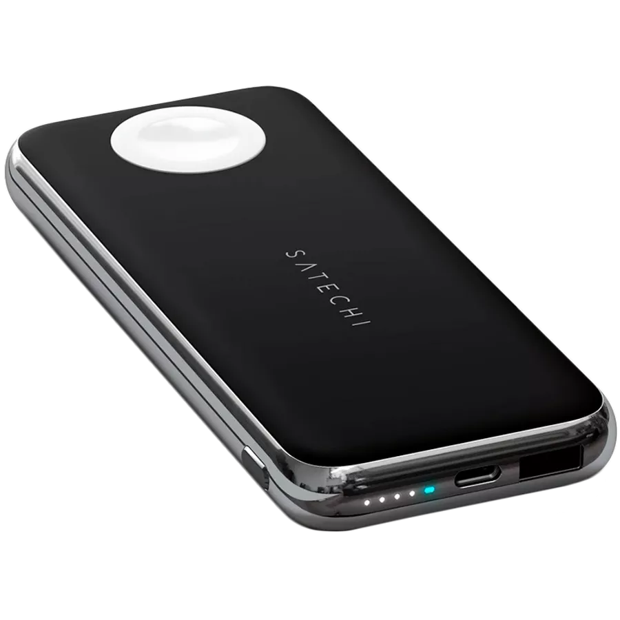SATECHI Power Bank, 10000 mAh, Μαύρος — Εικών №2