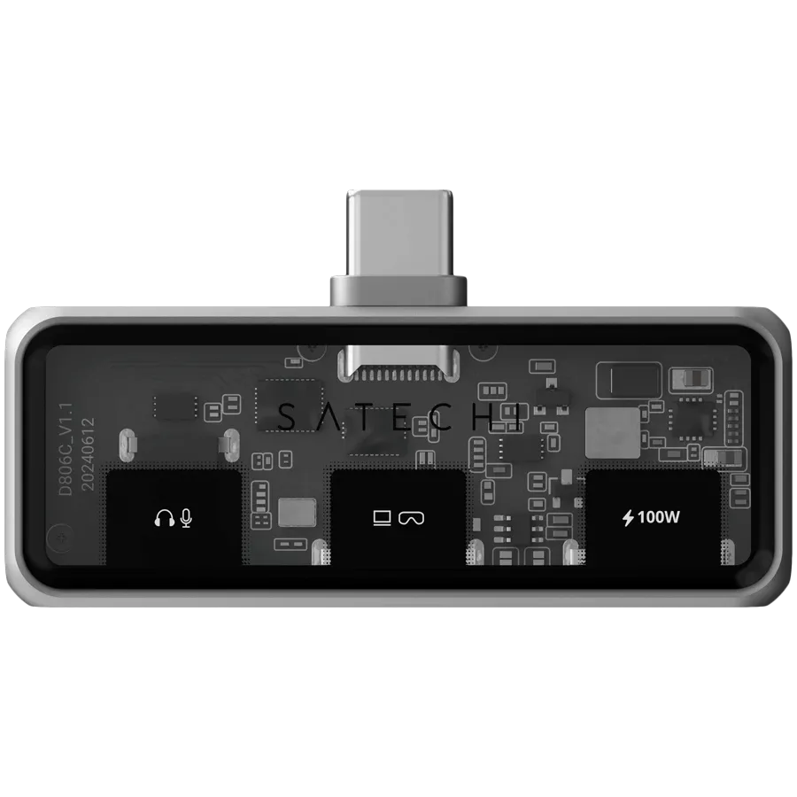 Хаб Satechi Mobile XR with Audio Space Grey (ST-HXRAJM) — Зображення №1