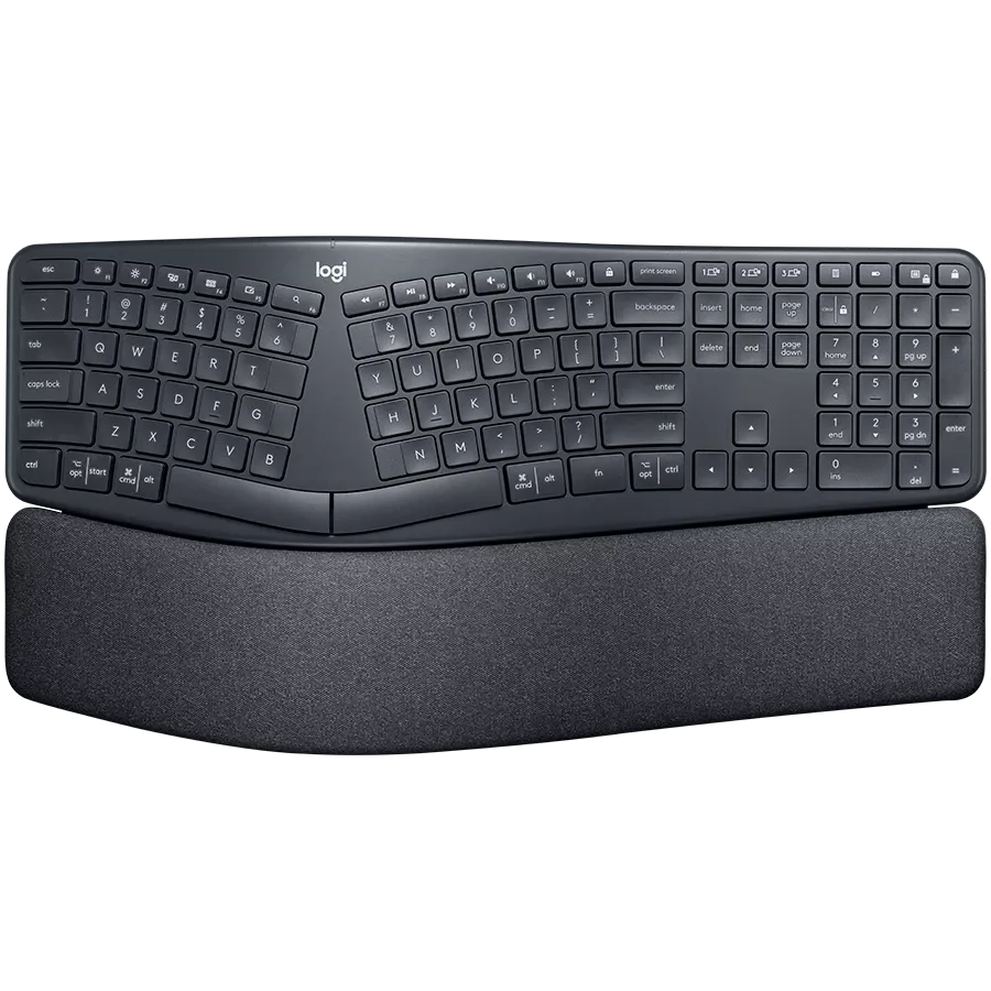 LOGITECH K860 Πληκτρολόγιο, Ασύρματο, Γραφίτης, Ρωσικά/Διεθνή Αγγλικά — Εικών №1