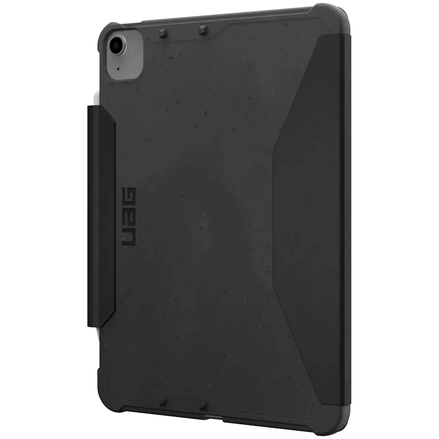 Обложка Smart Folio UAG BIODEGRADABLE OUTBACK  Чёрная для iPad Air (5-го поколения) — Изображение №2