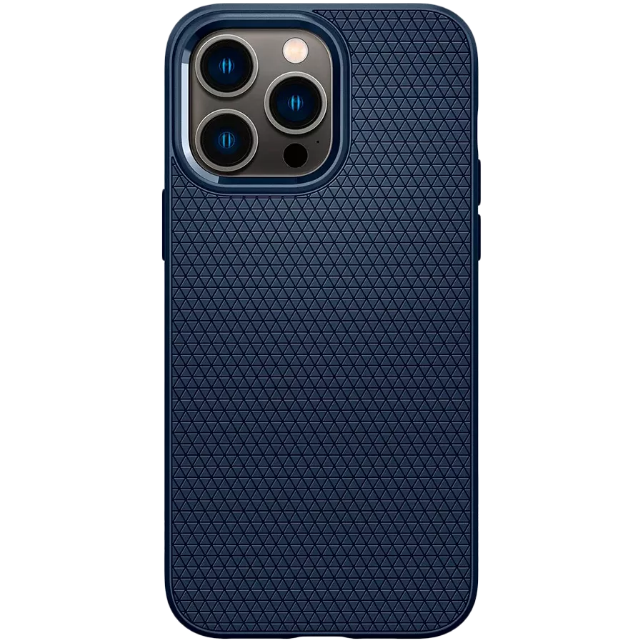 Чохол SPIGEN SGP Liquid Air  Темно-синій для iPhone 14 Pro — Зображення №1