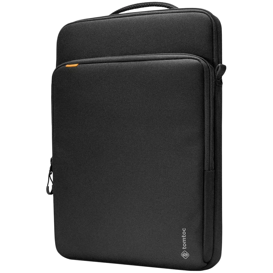Сумка TOMTOC DefenderACE-A03  Чёрная для MacBook Pro 16/Ноутбук до 15.6" — Изображение №2